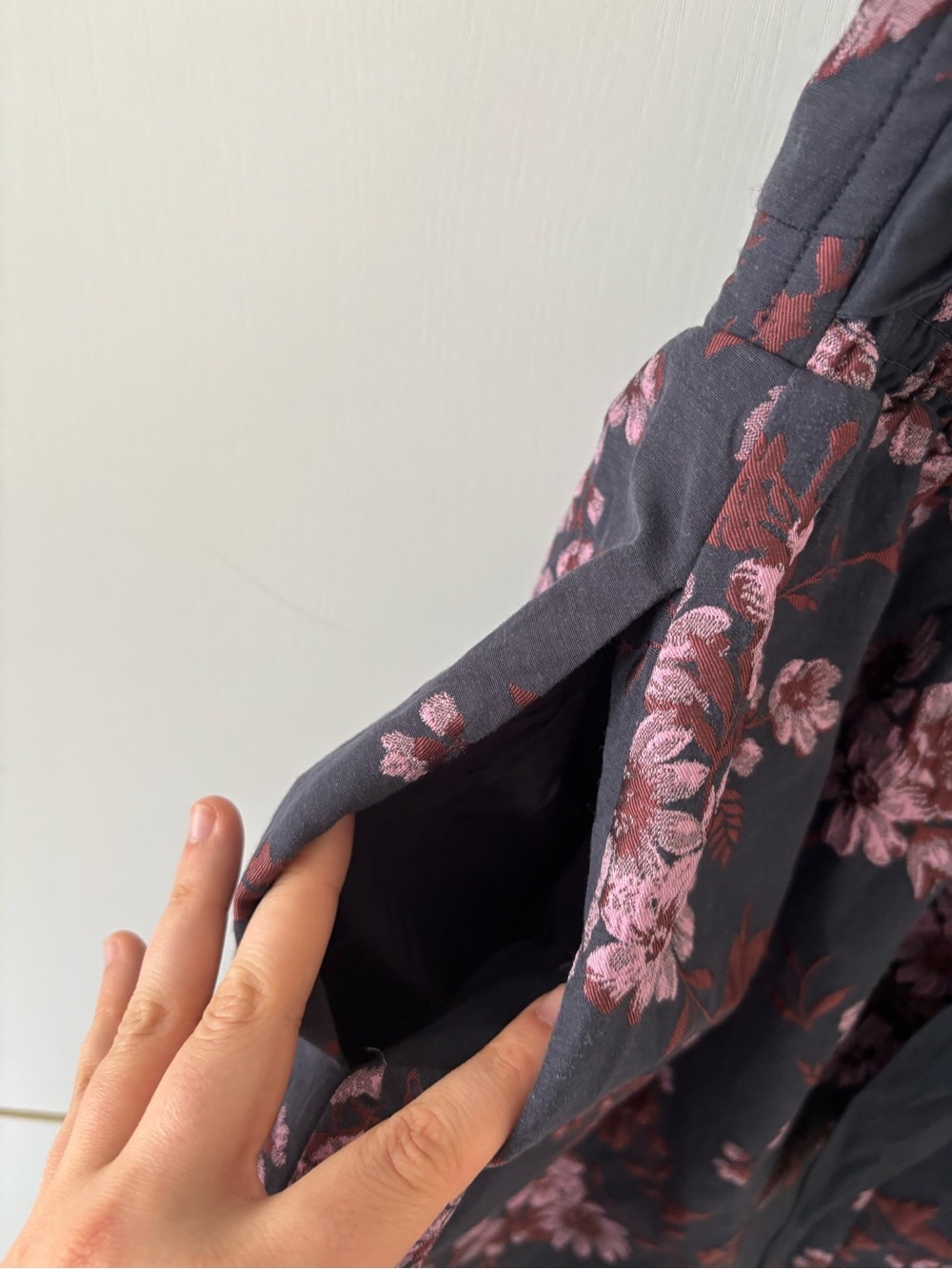 Free People Matilda Floral Strapless Babydoll Mini Dress Size L Event Night Out - Picture 6 of 13